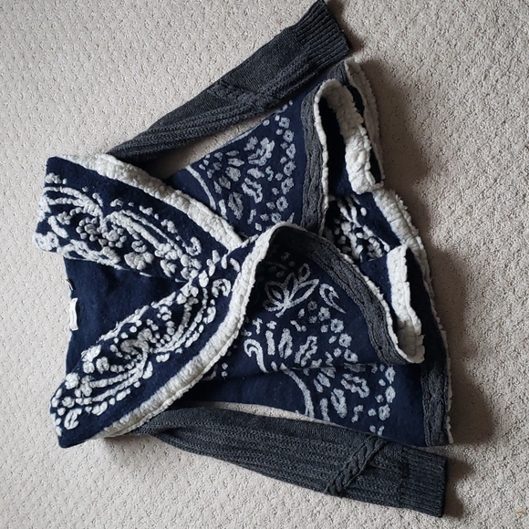 ANTHROPOLOGIE SLEEPING ON SNOW SWEATER COAT - Picture 4 of 9